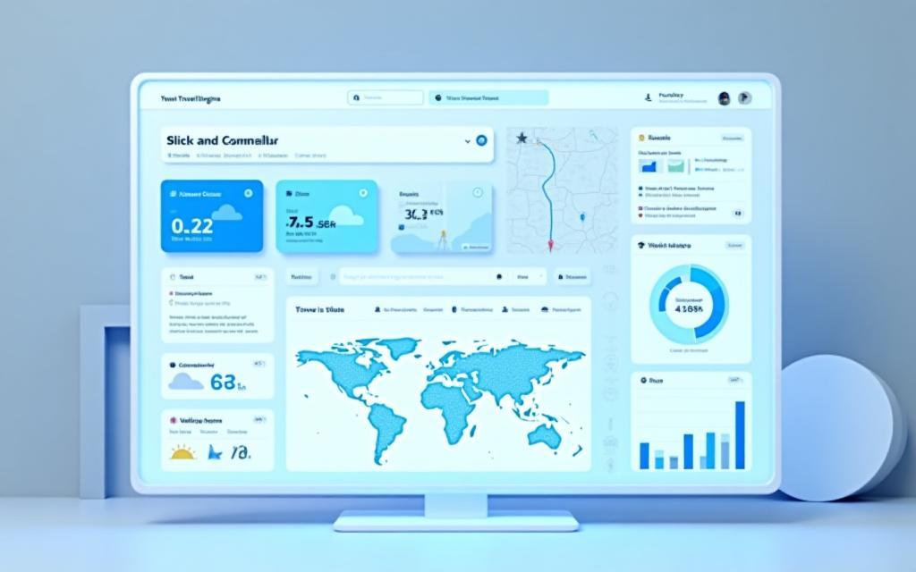 Screenshot der Smart Travel Engine